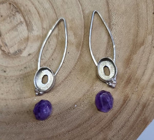 New design og Gemstone earrings