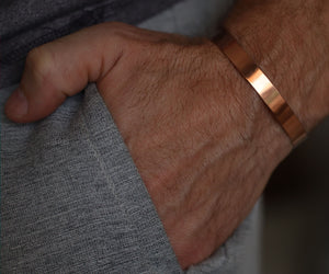 mens copper bracelet