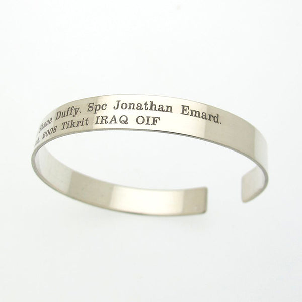 Custom Military Bracelet