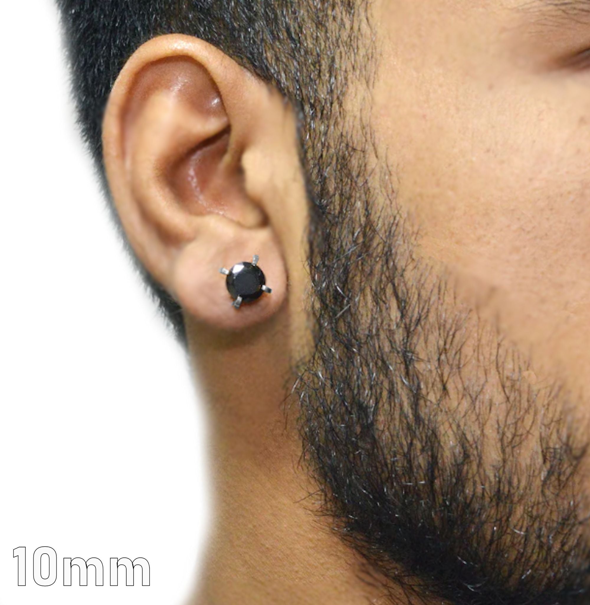 Stainless Steel Bevel Edge Hoop Huggie Ear Piercings Men Women Small  Earrings | eBay