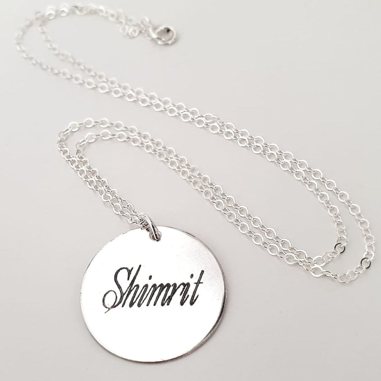 Bridesmaid Gifts Personalized Coin Necklace Engraved Disk Initial Neck –  UrWeddingGifts