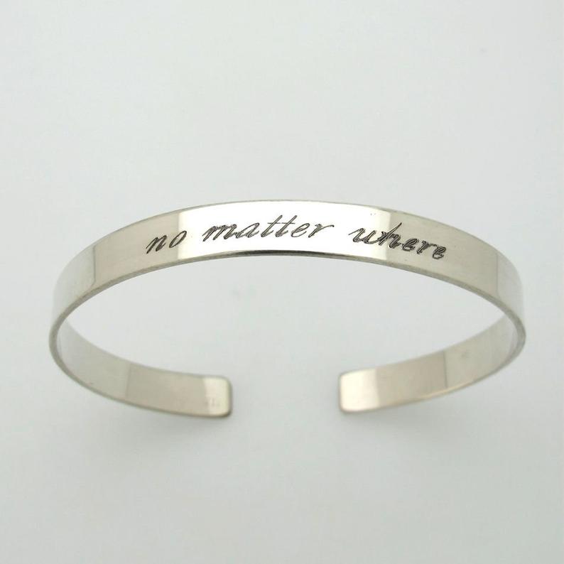 Personal message deals bracelet