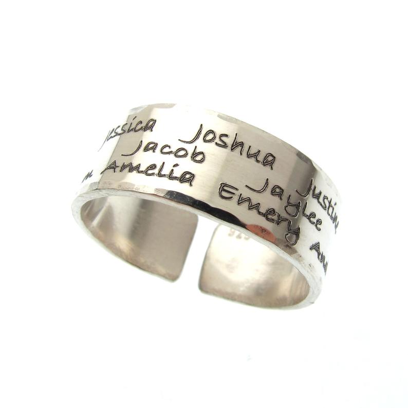 Graduation Gift - Custom Engraved Message Ring