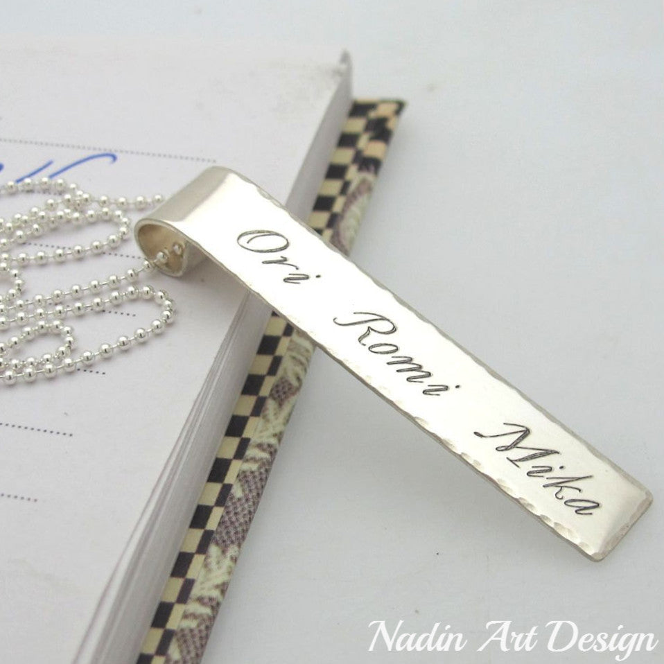 Personalized Name Necklace Custom Pendant Nameplate Jewelry Gift