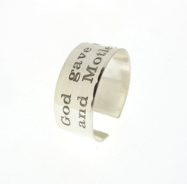 925 sterling silver Roman numeral 1995 12mm wide band ring size 6.25 1 –  Finer Jewelry, Inc.