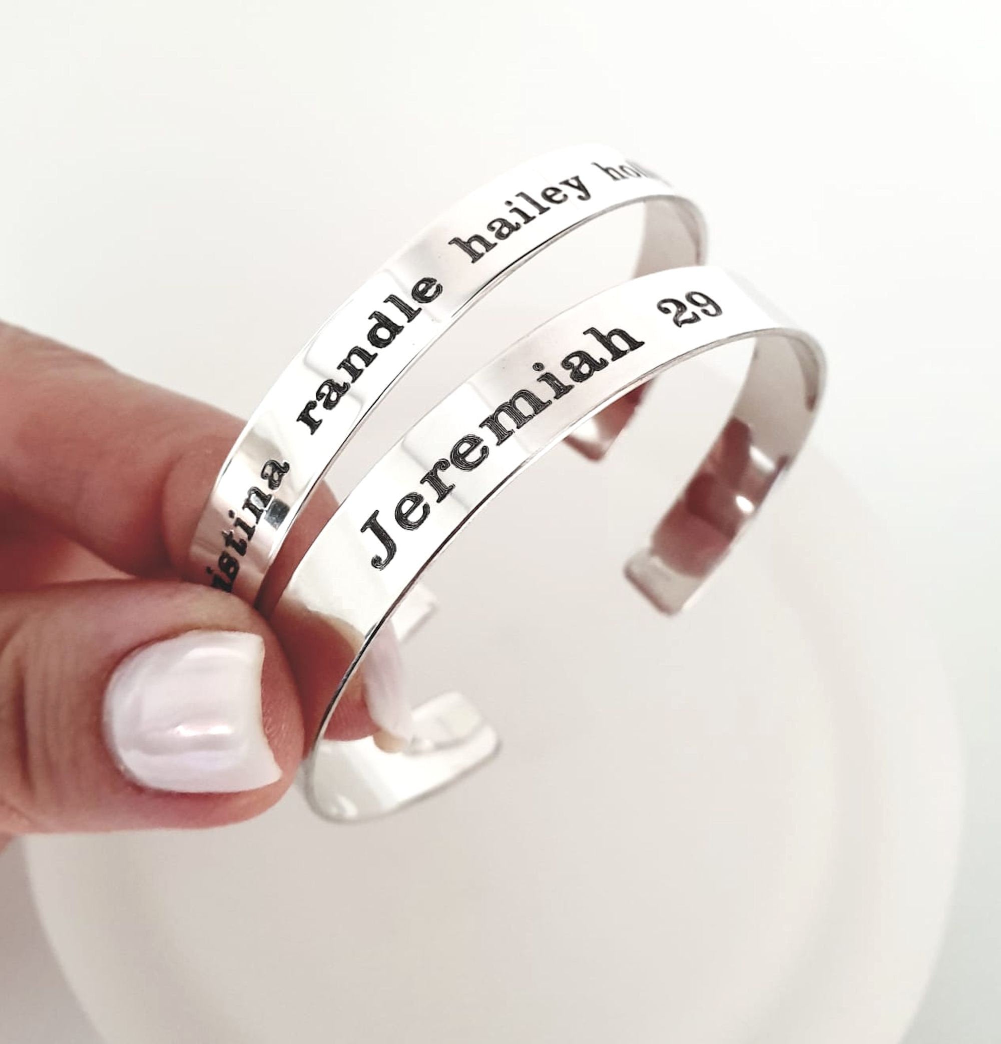 Custom bible hot sale verse bracelet