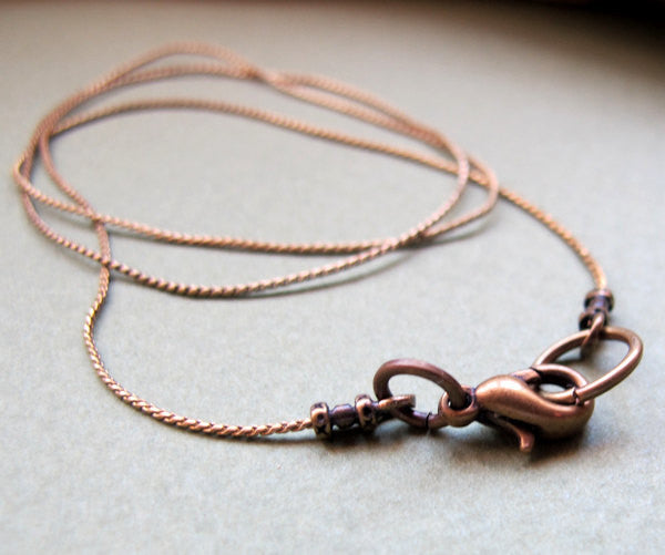 Copper Necklace Chain 