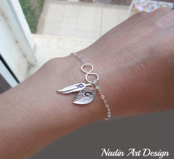 Angel Wing Bracelet with Rhinestones – Wild Angel Apparel