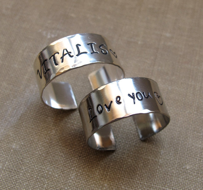 Buy Mens Silver Rings Stainless Steel Signet Rings Rings for Men Set of Rings  Silver Streetwear Jewellery Unisex Rings Abalone Shell Online in India -  Etsy