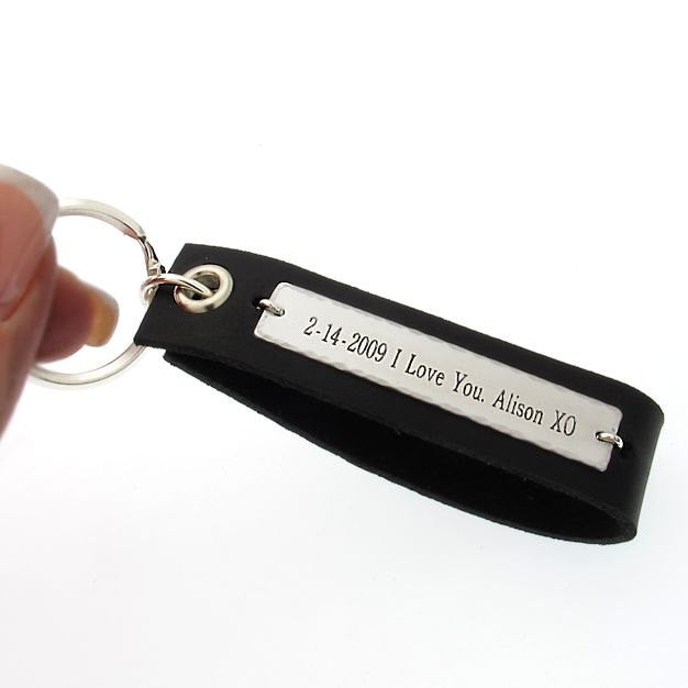 Personalized keychain and accessories for men and cool men's