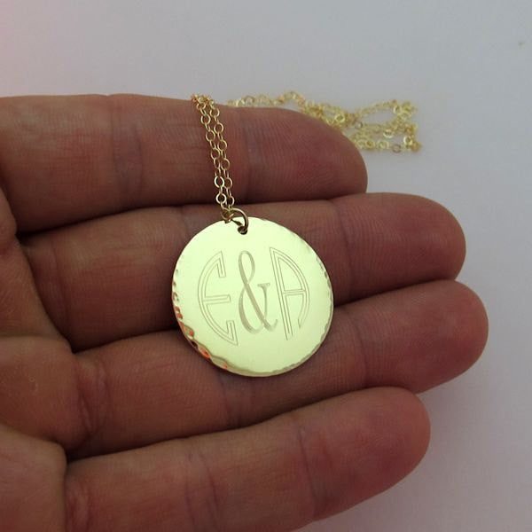 Monogram Necklace – Personalized Monogrammed Jewelry